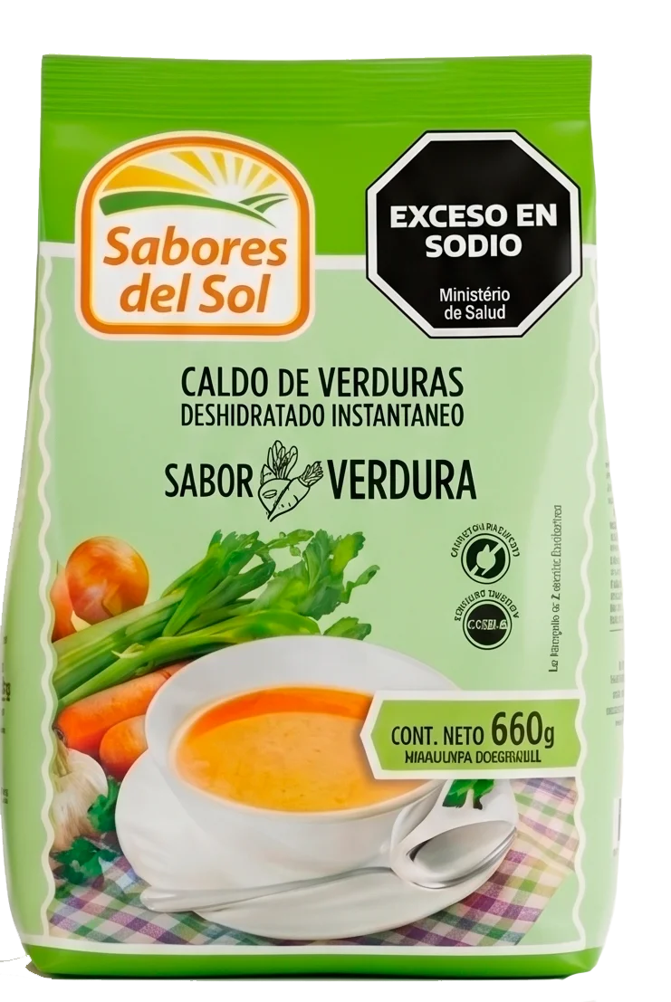 Caldos con sal